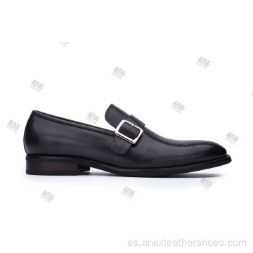 Zapatos deportivos casuales de cuero para hombre de clase alta